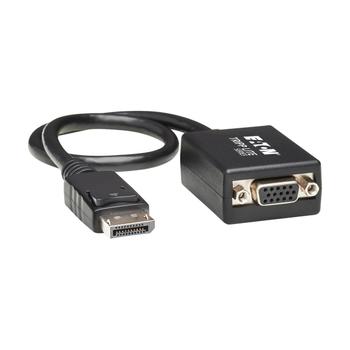TRIPP LITE TRIPPLITE DisplayPort to VGA Active Adapter Video Converter Black M/F 1ft. 0.31m (P134-001-VGA)