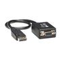 TRIPP LITE TRIPPLITE DisplayPort to VGA Active Adapter Video Converter Black M/F 1ft. 0.31m (P134-001-VGA)