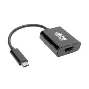 TRIPP LITE Eaton Tripp Lite Series USB C to HDMI Adapter Converter M/F 4K USB Type C to HDMI Black USB Type C, Thunderbolt 3 Compatible - External video adapter - USB-C 3.1 - HDMI - black