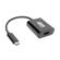 TRIPP LITE USB C to HDMI Adapter Converter M/F 4K USB Type C to HDMI Black USB Type C, Thunderbolt 3 Compatible - External video adapter - USB-C 3.1 - HDMI - black (U444-06N-HDB-AM)