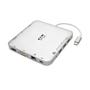 TRIPP LITE TRIPPLITE USB-C Dock Dual Display - 4K HDMI/mDP VGA USB 3.2 Gen 1 USB-A/C Hub GbE 60W PD Charging (U442-DOCK2-S)