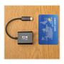 TRIPP LITE Eaton Tripp Lite Series USB C to HDMI Adapter Converter M/F 4K USB Type C to HDMI Black USB Type C, Thunderbolt 3 Compatible - External video adapter - USB-C 3.1 - HDMI - black (U444-06N-HDB-AM)