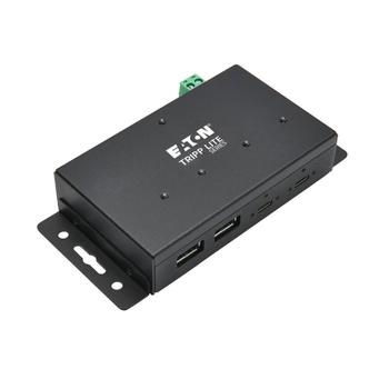 TRIPP LITE TRIPPLITE Industrial-Grade 4-Port USB Hub USB 3.1 Gen 2 10Gbps 2 USB-A & 2 USB-C Ports 15kV ESD Immunity (U460-2A2C-IND)