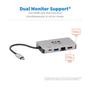 TRIPP LITE Usb-C Dock, Dual Display - 4K  (U442-DOCK6-GY)