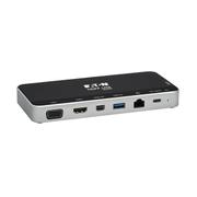 TRIPP LITE TRIPPLITE USB Dock Triple Display 4K HDMI & mDP VGA USB 3.2 Gen 1 USB-A/C Hub GbE 60W PD Charging
