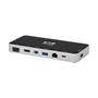 TRIPP LITE TRIPPLITE USB Dock Triple Display 4K HDMI & mDP VGA USB 3.2 Gen 1 USB-A/C Hub GbE 60W PD Charging (U442-DOCK16-B)