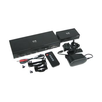 TRIPP LITE 4-Port Presentation Switch  (B320-4X1-MHE-K)