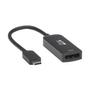 TRIPP LITE TRIPPLITE USB-C to DisplayPort Active Adapter Cable with Equalizer M/F UHD 8K HDR DP 1.4 Black 6inch 15.2cm