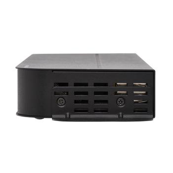 TRIPP LITE Eaton Tripp Lite series 4-Port DisplayPort KVM with Dual Console Ports (DP and HDMI), 4K 60Hz 4:4:4, DP1.4 with IR Remote - KVM / audio / USB switch - 4 x KVM / audio / USB - 1 local user - desktop (B005-DPUA4)