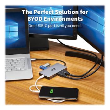 TRIPP LITE Usb-C Dock, Dual Display - 4K (U442-DOCK8G-GG)