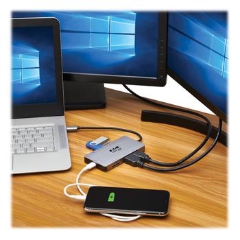 TRIPP LITE Usb-C Dock, Dual Display - 4K (U442-DOCK8G-GG)