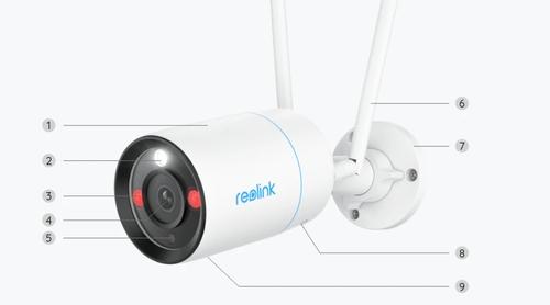 Reolink W330 Smart 4K Uhd Wifi 6 Security Camera (W330)