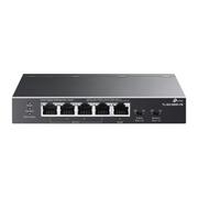 TP-Link 5-Port Gigabit Desktop PoE+ Switch with 1-Port PoE++ In and 4-Port PoE+Out Ports: 5 10 Mbps/100 Mbps/1 Gbps RJ45 ports 1-Port Gigabit PoE++ In and 4-Port PoE+ Out: Supports up to 66 W / 47 W / 21 W/ 9
