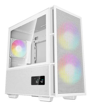DEEPCOOL CH360 Digital Micro-ATX Case, White (R-CH360-WHAPE3D-G-1)