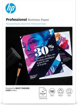 HP PROF BIZ GLS 180G A4 150SH FSC PAPER (3VK91A)