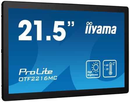 IIYAMA 21,5" PCAP Bezel Free 10P (OTF2216MC-B1)