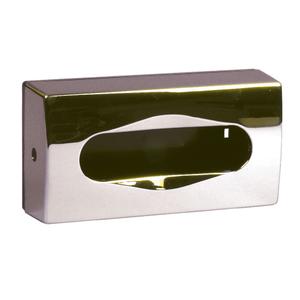 _ Dispenser,  neutral, 7x14x27cm,  krom, plast, til ansigtsservietter (2538)