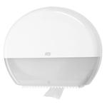 Dispenser,  Tork T1, Midi, 13, 3x43, 7x36cm,  hvid, plast, til midi jumboruller