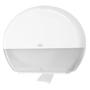 TORK Dispenser, Tork T1, Midi, 13,3x43,7x36cm, hvid, plast, til midi jumboruller