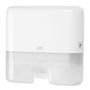 TORK Dispenser, Tork H2, Mini, 10,1x30,2x29,5cm, hvid, plast, til håndklædeark maks dybde 8,5 cm og maks bredde 21,5 cm 
