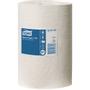 TORK Håndklæderulle, Tork M1 Basic, 1-lags, Mini, 120m x 21,5cm, Ø14cm, hvid, genanvendt papir, uden hylse