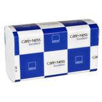 Håndklædeark,  ABENA Care-Ness Excellent,  3-lags, Z-fold, 24x20, 6cm,  8 cm, hvid, nyfiber