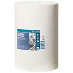 Håndklæderulle,  Tork M1 Standard, 1-lags, Mini, 120m x 21,5cm, Ø14cm, hvid, blandingsfibre,  uden hylse