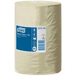 Håndklæderulle,  Tork M1 Basic, 1-lags, Mini, 115m x 20,5cm, Ø14cm, gul, genanvendt papir, uden hylse