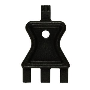 _ Nøgle, sort, plast, til hvid plast dispenser,  5 stk. (119992)