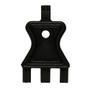 _ Nøgle, sort, plast, til hvid plast dispenser,  5 stk.