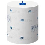 Håndklæderulle,  Tork H1 Advanced, 2-lags, 150m x 21cm, Ø19cm, hvid, blandingsfibre,  system