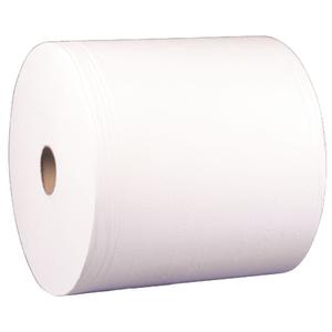 _ Værkstedsrulle,  ABENA Care-Ness Excellent,  2-lags, 380m x 26,5cm, Ø33cm, hvid, nyfiber (618901*2)
