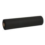 Kuvertløber,  Abena Gastro, 2400x40cm,  sort, airlaid, perforeret for hver 1,2 m