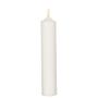 ABENA Alterlys, 34,5cm, Ø7cm, hvid, 100 timer, stearin