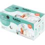 BOLSIUS Refill, Bolsius Starlight, 8,2cm, Ø7cm, hvid, 50 timer, glas/paraffin