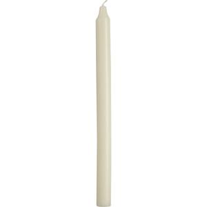 _ Rustiklys,  29cm, Ø2,1cm, creme, 11 timer, paraffin (9550602*50)