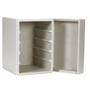 ABENA Termokasse, 44x44x32cm, 37 l, 37 l, grå, EPS, 1-rums, 1/2 GN
