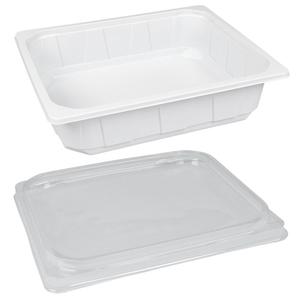_ Bakke, 32, 5x26, 5x8cm,  5000 ml, hvid, PP, 1-rums, 1/2 GN *Denne vare tages ikke retur* (131430*96)