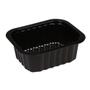 ABENA Plastbakke, 13,8x11,4x5,3cm, 470 ml, sort, PP, 1-rums *Denne vare tages ikke retur*