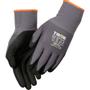 THOR Fingerdyppet nitrilhandske, THOR Flex, 8, sort, nitril/polyester, lycra overhånd