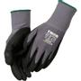 THOR Fingerdyppet nitrilhandske, THOR Flex, 12, sort, nitril/polyester, lycra overhånd