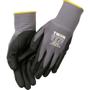 THOR Fingerdyppet nitrilhandske, THOR Flex, 10, sort, nitril/polyester, lycra overhånd