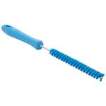 Rørrenser,  Vikan, 31cm, Ø1,5cm, blå, polyester/ PP/ rustfrit stål, stiv