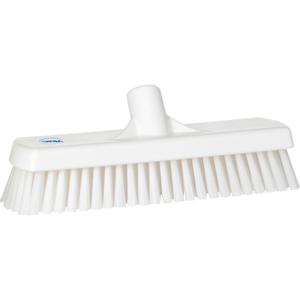 VIKAN Gulv- og vægvaskebørste,  Vikan, 30, 5x8, 5x11cm,  hvid, polyester/ PP/ rustfrit stål, 30,5 cm, stiv (169957)