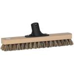 Gulvskrubbe,  Vikan, 7x30, 5x1cm,  brun, bassine/ PP/ træ,  30 cm, stiv