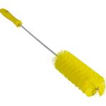 Rørrenser,  Vikan, 50cm, Ø5cm, gul, polyester/ PP/ rustfrit stål, medium
