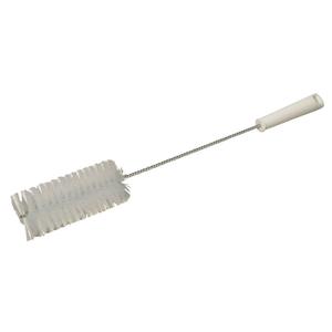 VIKAN Rørrenser,  Vikan, 50cm, Ø6cm, hvid, polyester/ PP/ rustfrit stål, medium (169241)