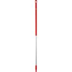 Skaft med gevind, Vikan, 151cm, Ø3,1cm, rød, aluminium/ PP