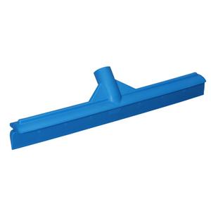 VIKAN Gulvskraber,  Vikan, 40x8cm, blå, TPE gummi/PP, 40 cm, med enkeltblad,  ultra hygiejnisk (169796)