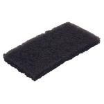 Skurefiber,  Vikan, 24, 5x11, 5x3cm,  brun, polyester,  grov skureeffekt